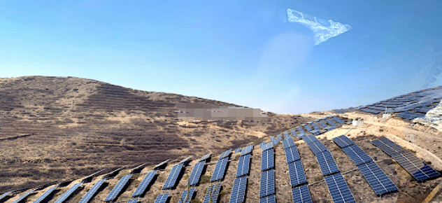 到前面去揭開光伏除草的面紗吧!(圖1) 光伏電站